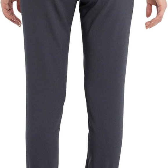 Women's Pewter Mid Rise Tapered Leg Jogger Scrubs Pant 3XL Plus - Picture 4 of 5